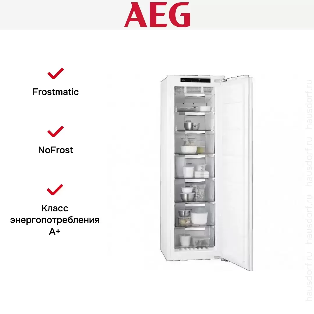 Встраиваемая морозильная камера AEG ABR818F6NC