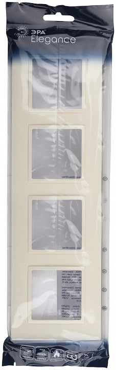 Рамка на 4 поста Эра Эра Elegance 14-5014-02