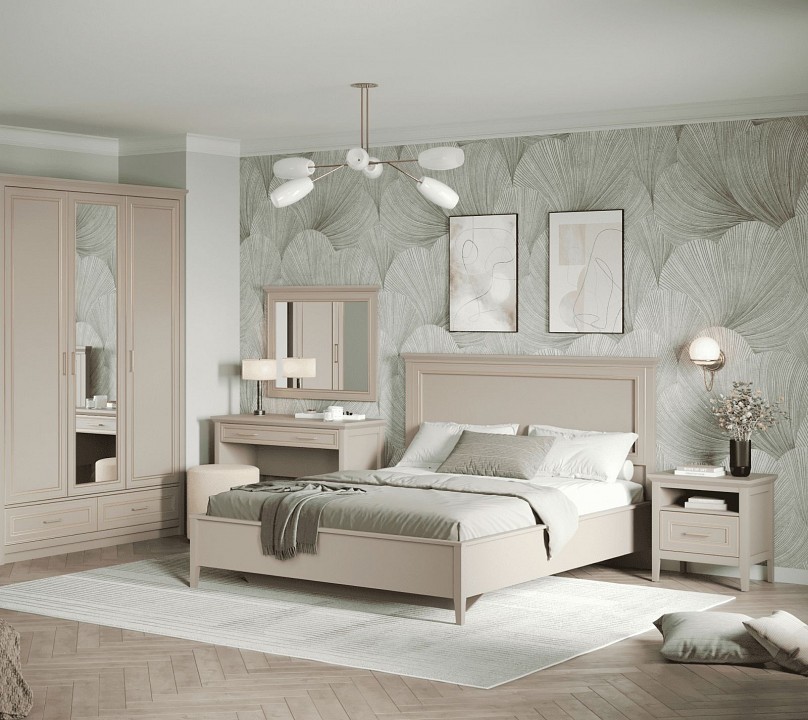 Кровать двуспальная Classic LOZ160х200 с ПМ