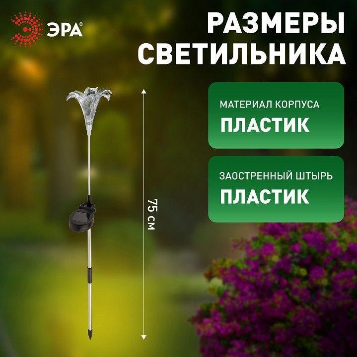 Наземный низкий светильник Эра  ERASF22-19