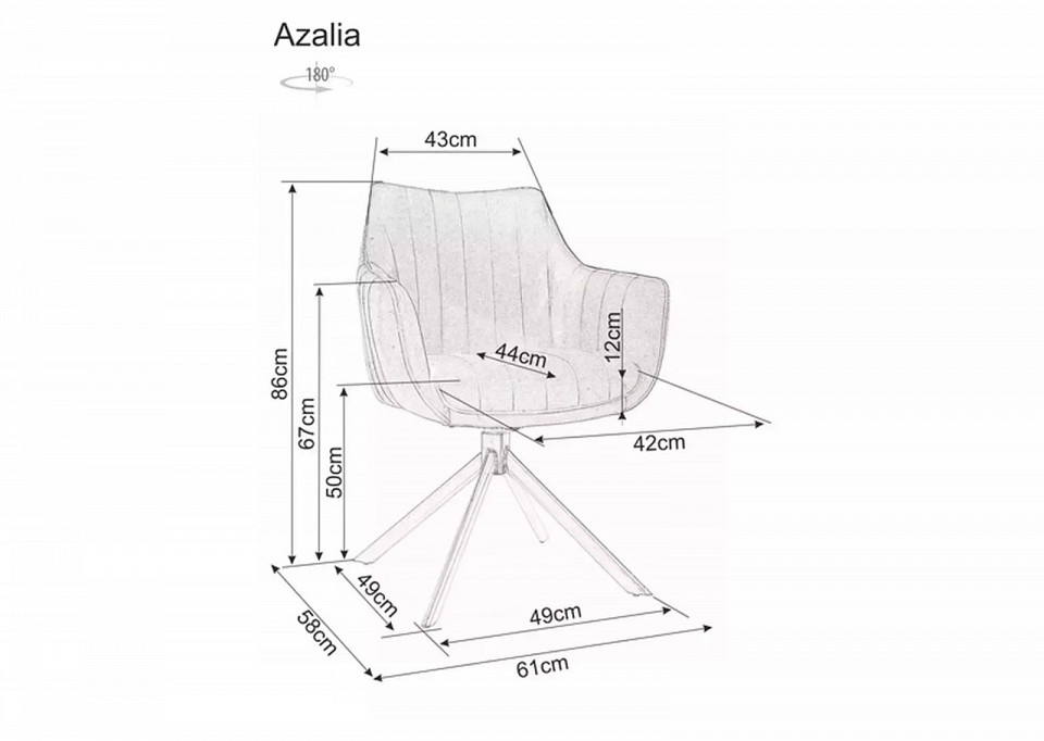 Стул Azalia Brego 22