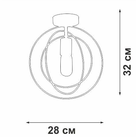 Светильник на штанге Vitaluce V3794 V3794-1/1PL