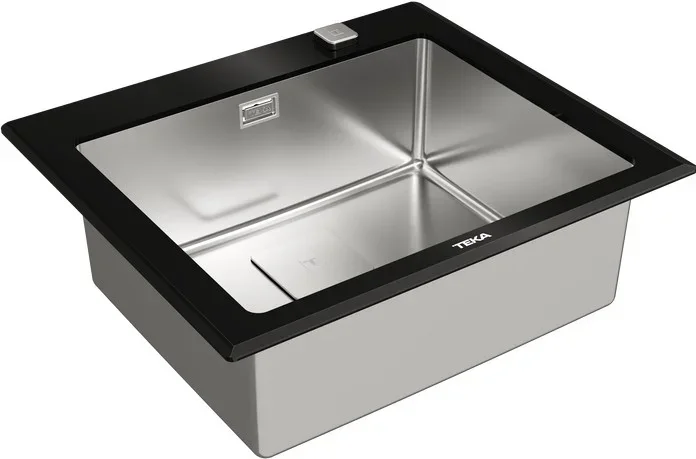 Врезная раковина Teka DIAMOND RS15 1B 60 BLACK