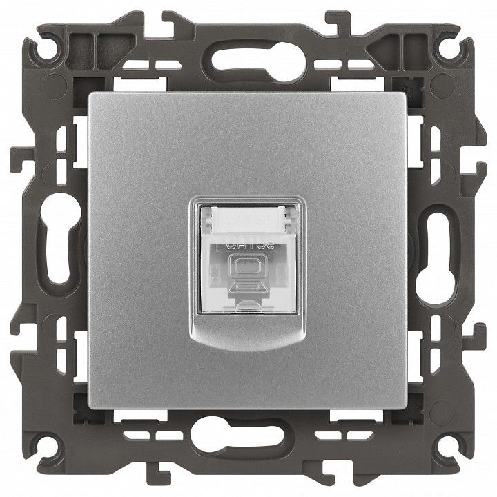 Розетка Ethernet RJ-45 без рамки Эра Эра Elegance 14-3107-03