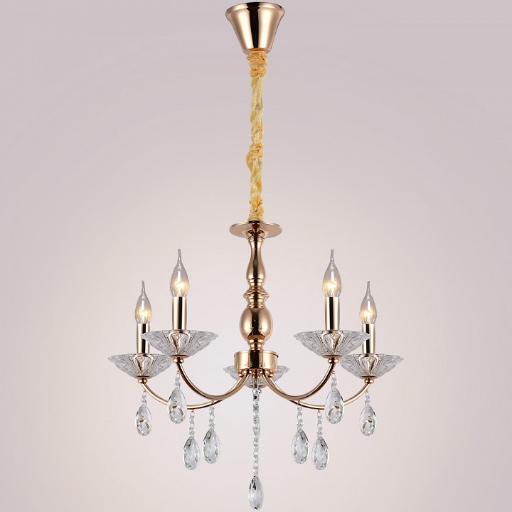 Подвесная люстра ILLUMICO  IL1242-5PPA-29 GD
