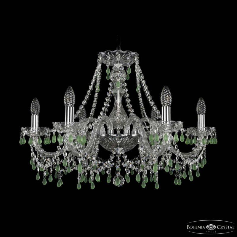 Подвесная люстра Bohemia Ivele Crystal 1410 1410/6/240 Ni V5001