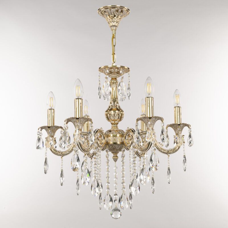 Подвесная люстра Bohemia Ivele Crystal AL7901 AL79101/6/175 B GW