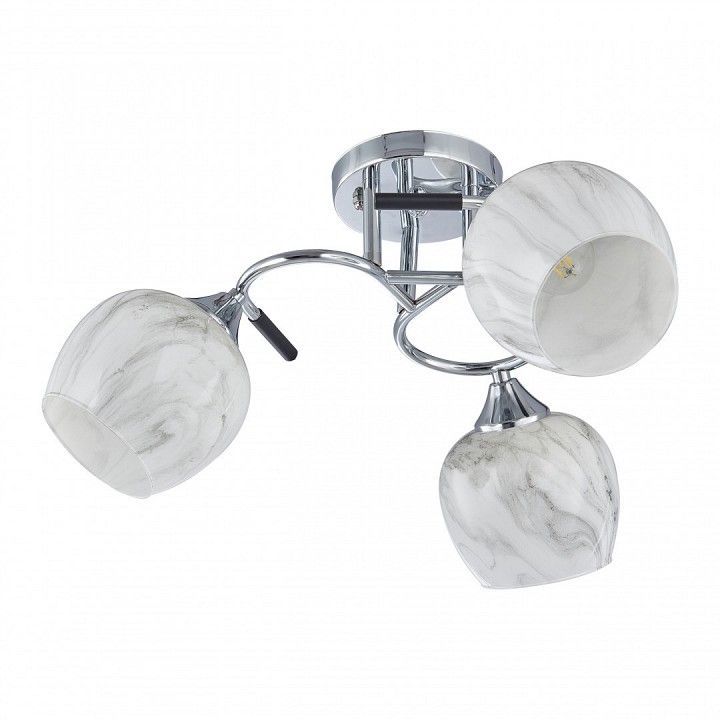 Потолочная люстра Arte Milano AMALFI-327985 327985/3 CR+BK