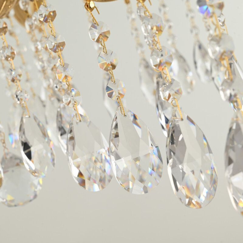 Подвесная люстра Bohemia Ivele Crystal AL77 AL77101/6/175 A G