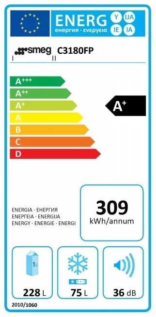 Холодильник Smeg C3180FP