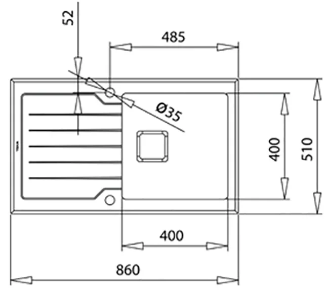 Мойка Teka Diamond RS15 1B 1D 86 WHITE