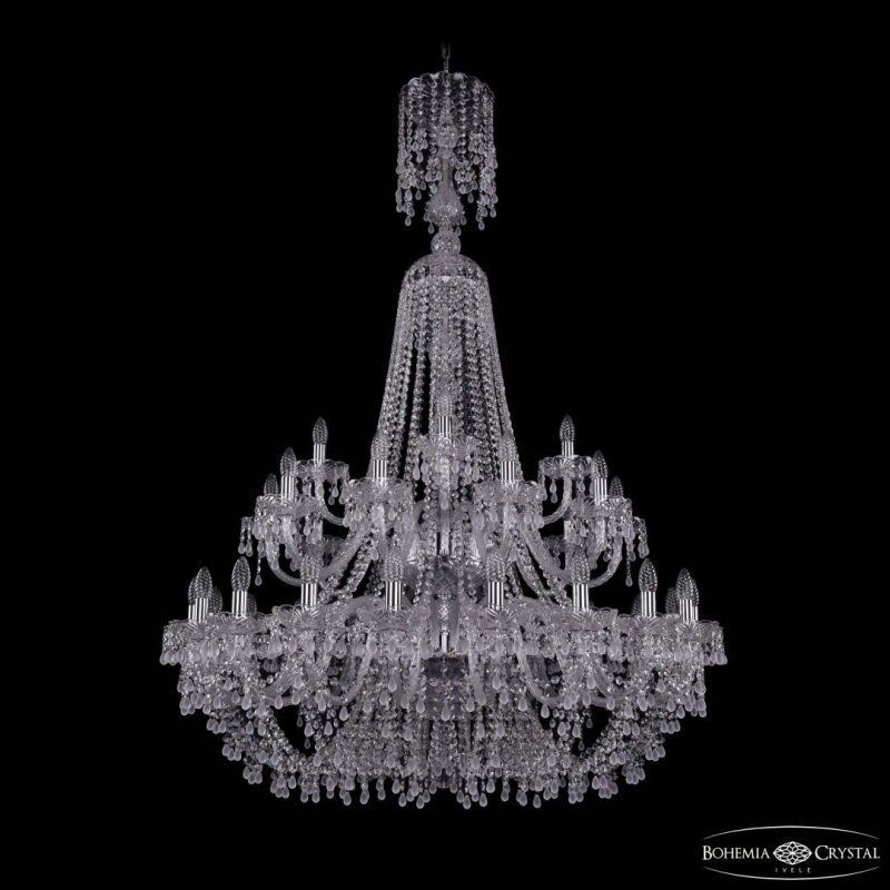 Подвесная люстра Bohemia Ivele Crystal 1410 1410/20+10+5/400/XL-160/2d Ni V0300