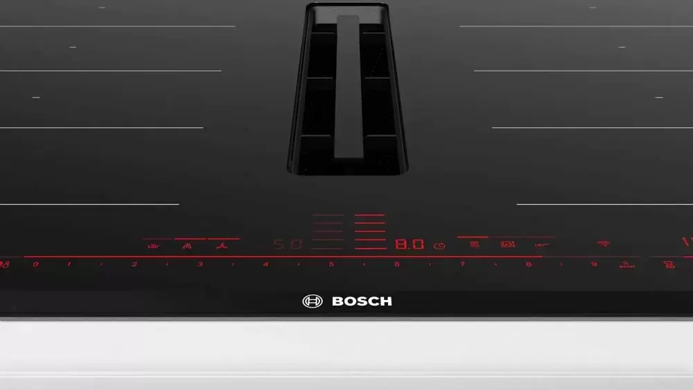 Индукционная варочная панель с вытяжкой Bosch PXX875D57E