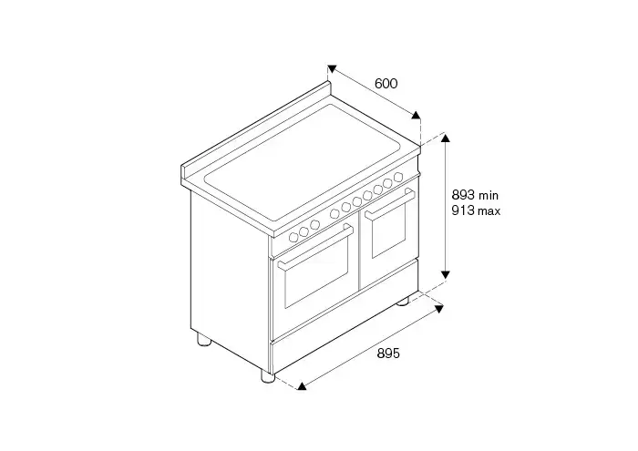 Варочный центр Bertazzoni HER95I2EAVT