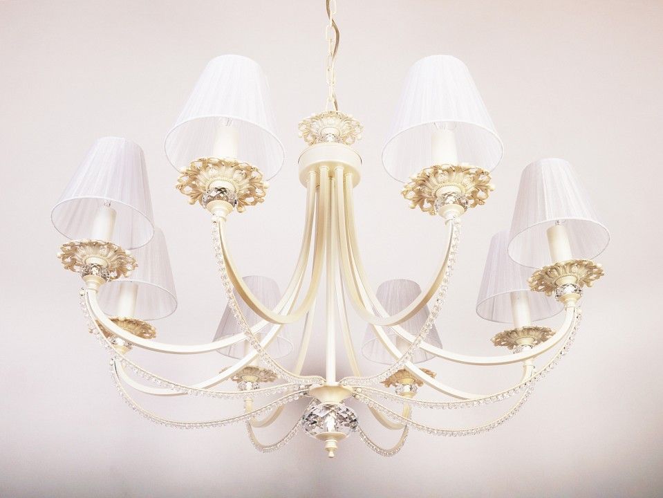 Подвесная люстра Abrasax Josephine 3007/8(creampearl)