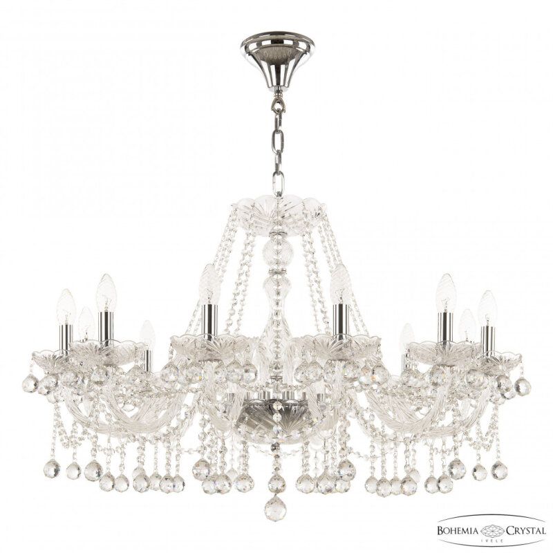 Подвесная люстра Bohemia Ivele Crystal 108 108/12/300 Ni