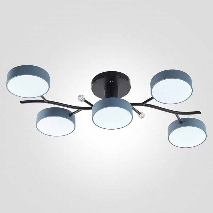 Потолочная люстра Arte Milano Ferrara 256606/5 Bk/Gr