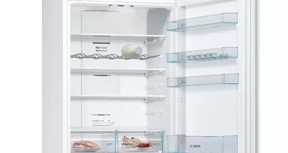 Холодильник с нижней морозильной камерой BOSCH KGN49XW20R