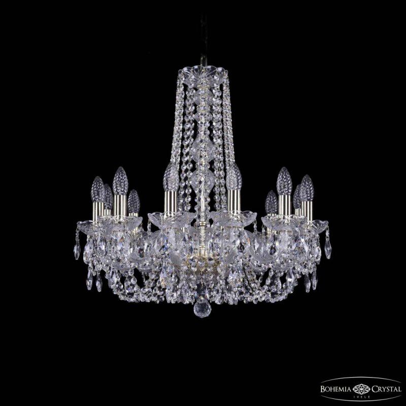 Подвесная люстра Bohemia Ivele Crystal 1402 1402/12/195/h-60 G