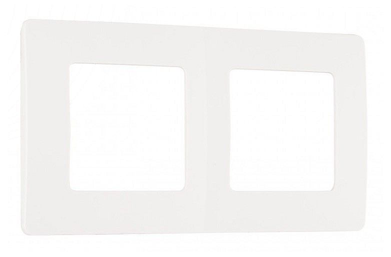 Рамка на 2 поста Arte Milano am-517.17 517.17-2.white