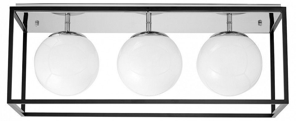 Накладной светильник LUMINA DECO  LDC 8060-3 CHR+BK