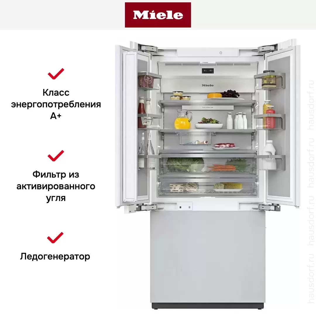 Встраиваемый холодильник с морозильником  Miele KF2981Vi