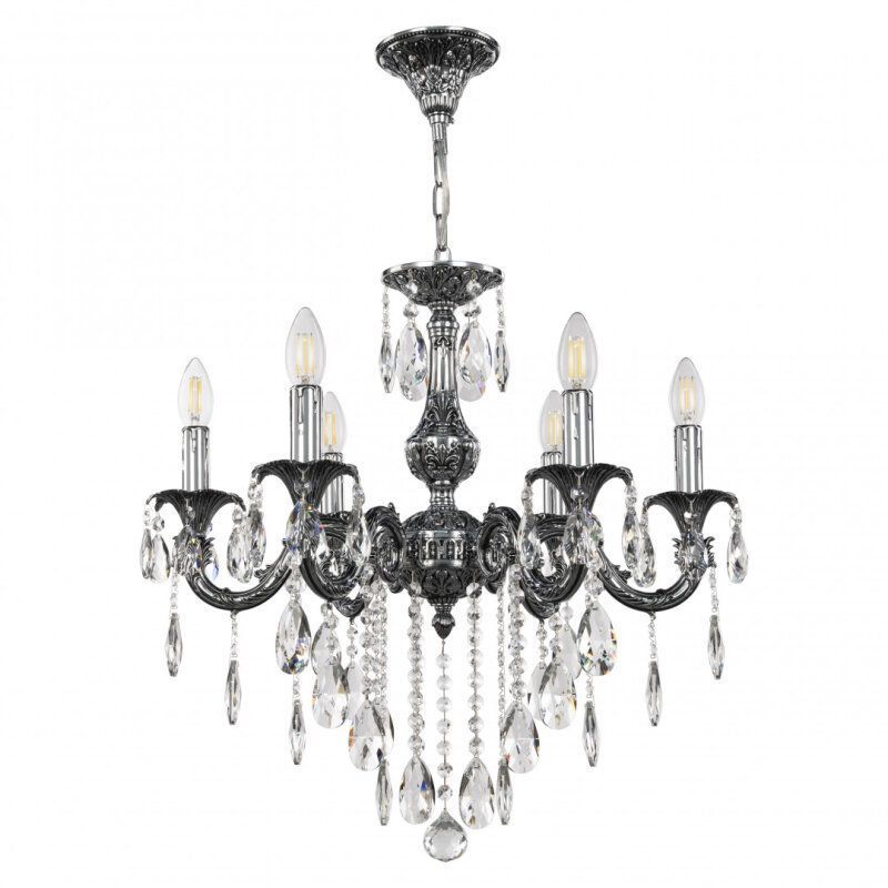 Подвесная люстра Bohemia Ivele Crystal AL7901 AL79101/6/175 B NB