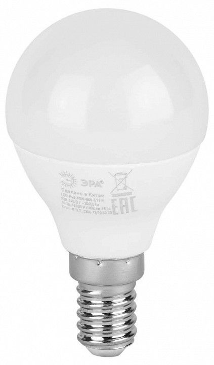 Лампа светодиодная Эра  E14 15Вт 6500K LED P45-15W-865-E14 R