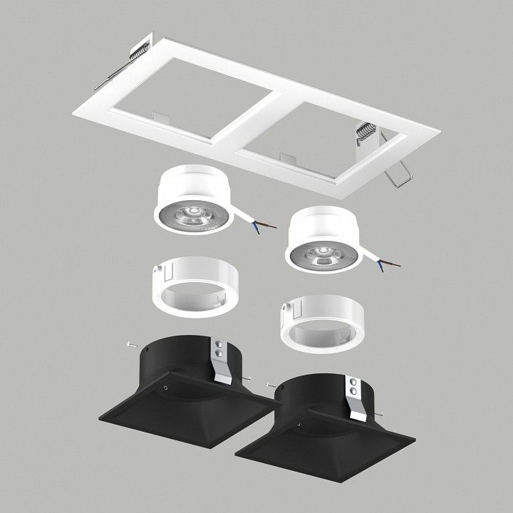 Встраиваемый светильник Lightstar Domino D5260707WMOD