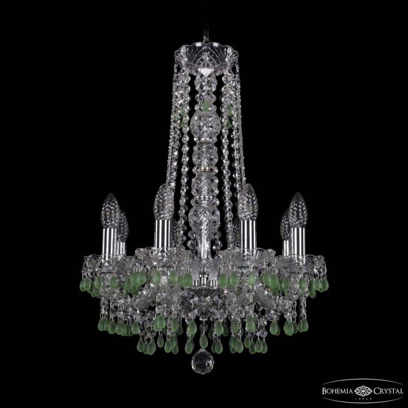 Подвесная люстра Bohemia Ivele Crystal 1410 1410/8/141/h-60 Ni V5001