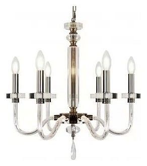 Подвесная люстра iLamp Vibe P9474-6 Nickel