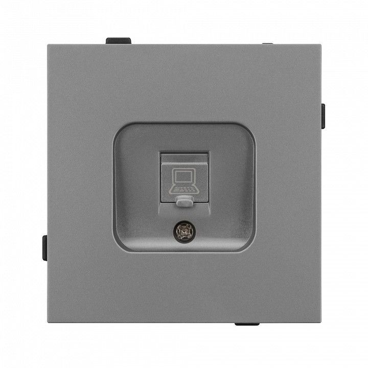 Розетка Ethernet RJ-45 и со шторками, без рамки Arlight SCT-TENDO 054105