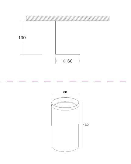 Накладной светильник Maytoni Technical Фокус Дизайн C036CL-01B