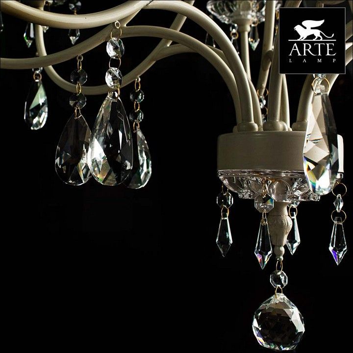 Подвесная люстра Arte Lamp Veil A3082LM-8WG