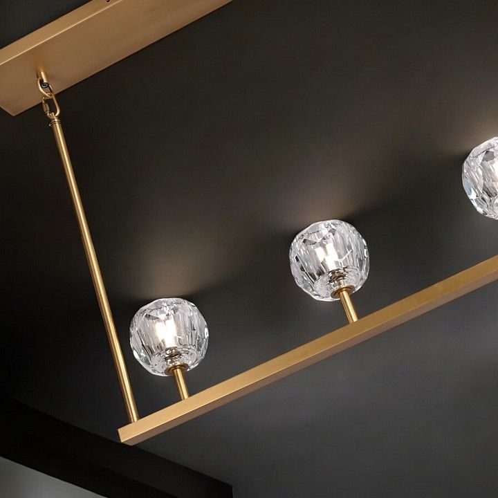 Светильник на штанге Imperiumloft RH Boule De Cristal Linear 40,1222