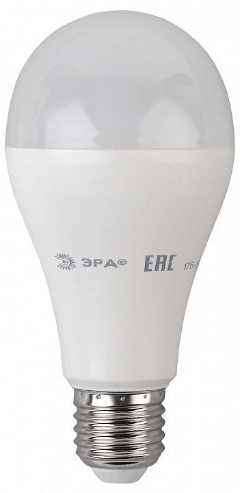 Лампа светодиодная Эра  E27 20Вт 2700K LED A65-20W-827-E27 R