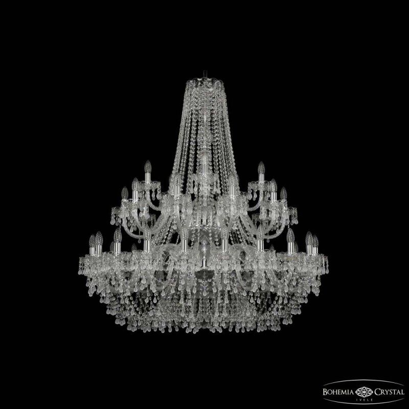 Подвесная люстра Bohemia Ivele Crystal 1410 1410/20+10+5/400/2d Ni V0300