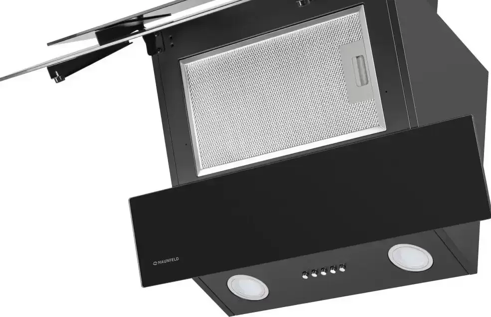 Кухонная вытяжка MAUNFELD Cascada Push 50 черный