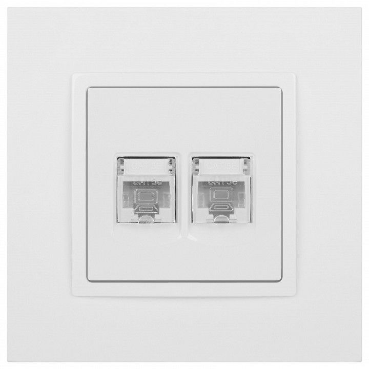 Розетка Ethernet RJ-45 без рамки Эра Эра Elegance 14-3108-01