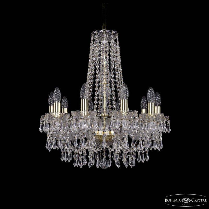 Подвесная люстра Bohemia Ivele Crystal 1403 1403/10/195/h-60 G