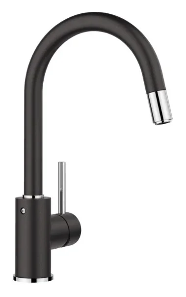 Смеситель Blanco MIDA-S 521455 Silgranit антрацит