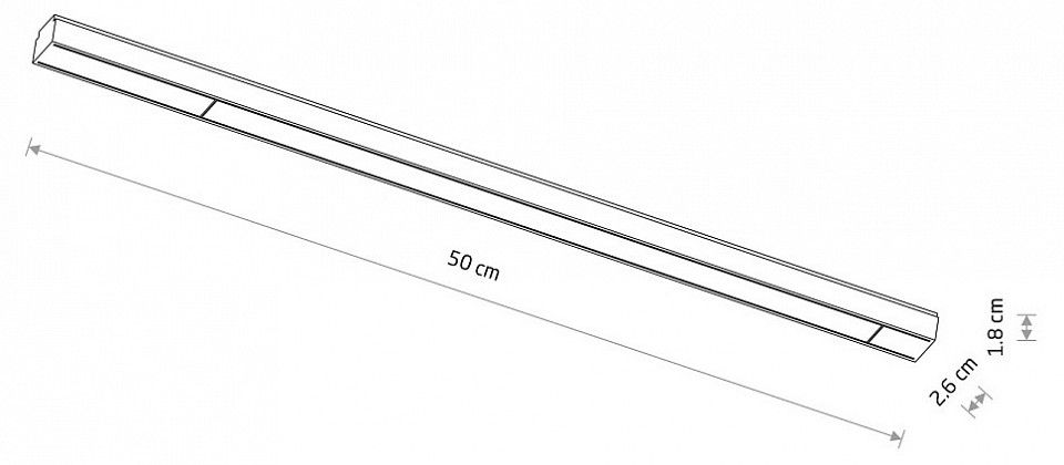 Накладной светильник Nowodvorski Line Led 11308