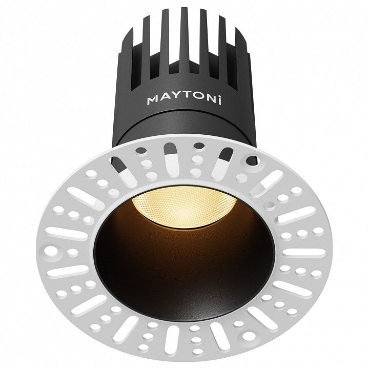 Встраиваемый светильник Maytoni Technical Омут DL122-15W-2.7K-TRS-B