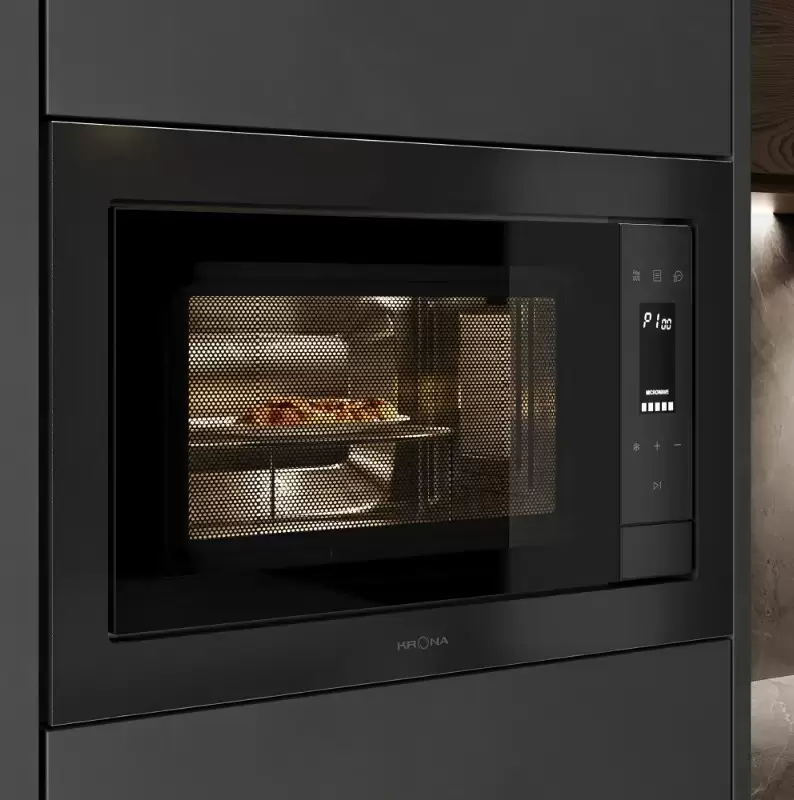 Встраиваемая микроволновая печь Krona ESSEN 60 BL