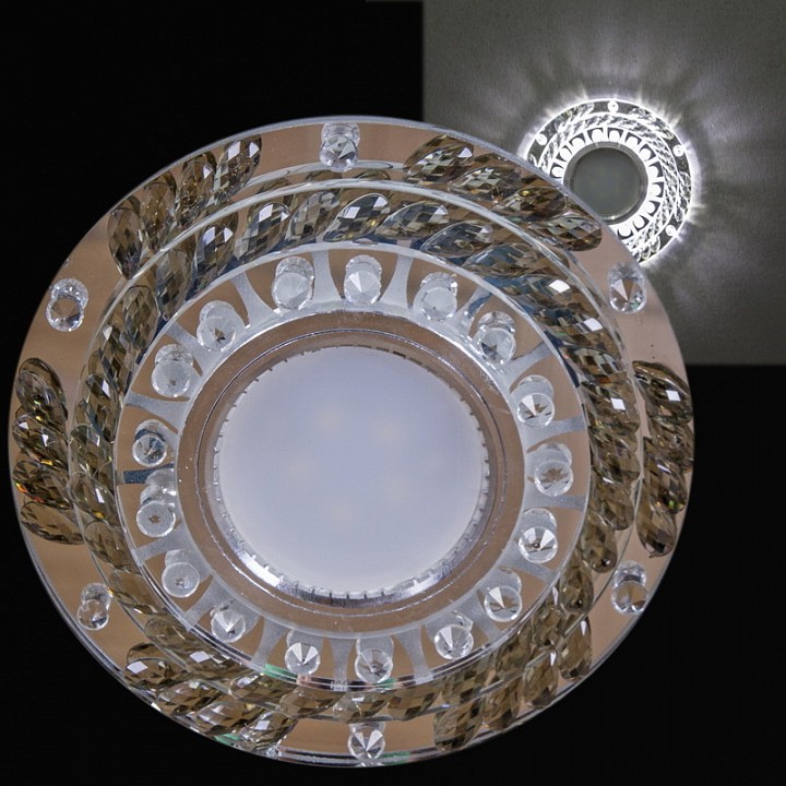 Встраиваемый светильник Reluce  22092-9.0-001PL MR16+LED3W CL+GR