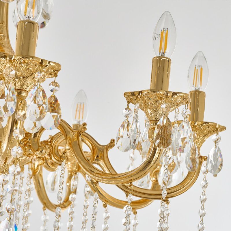 Подвесная люстра Bohemia Ivele Crystal AL7801 AL78101/10/250 A G