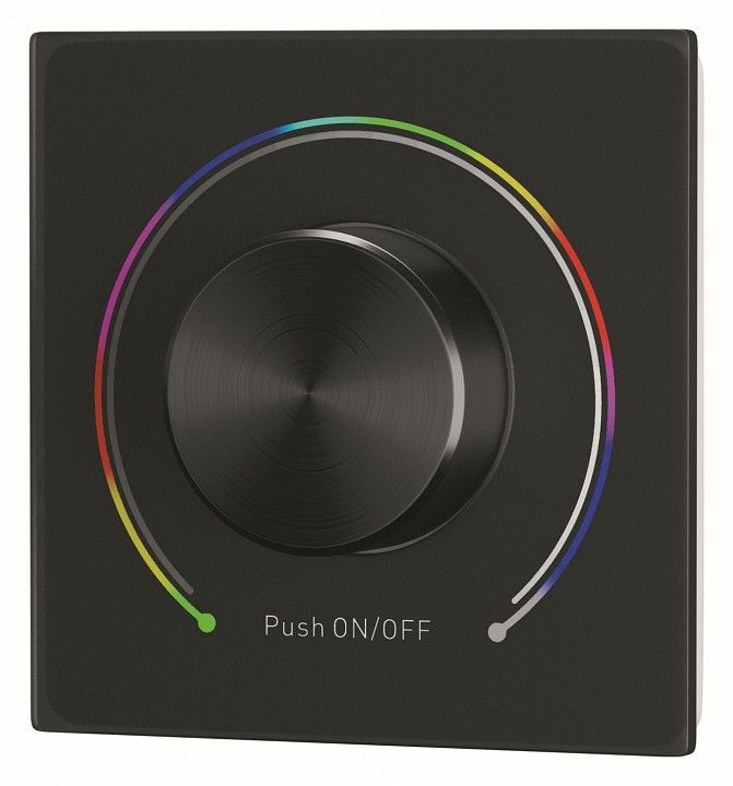 Панель-регулятора цвета RGB роторный встраиваемый Maytoni Lighting control Панели управления 721038