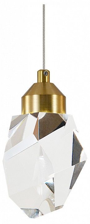 Подвесной светильник Indigo Cristallo 12053/1P Brass