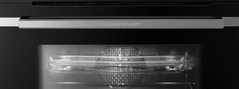Компактный духовой шкаф с микроволнами Kuppersbusch CBM 6550.0 S3 Silver Chrome