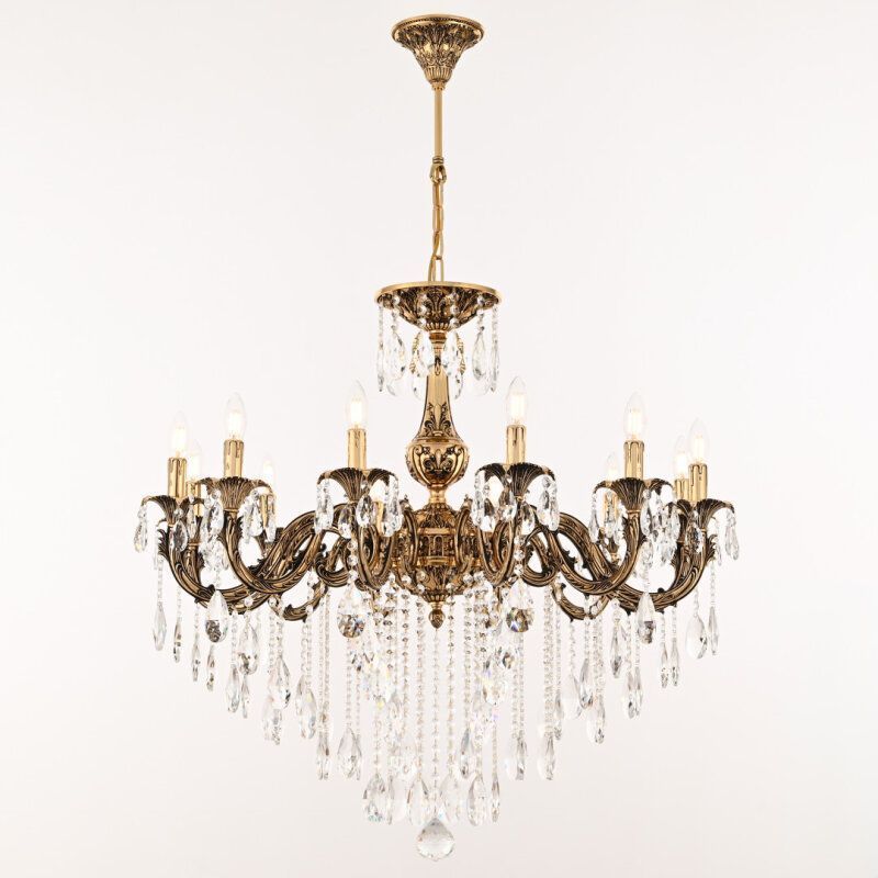 Подвесная люстра Bohemia Ivele Crystal AL7901 AL79101/12/300 B GB